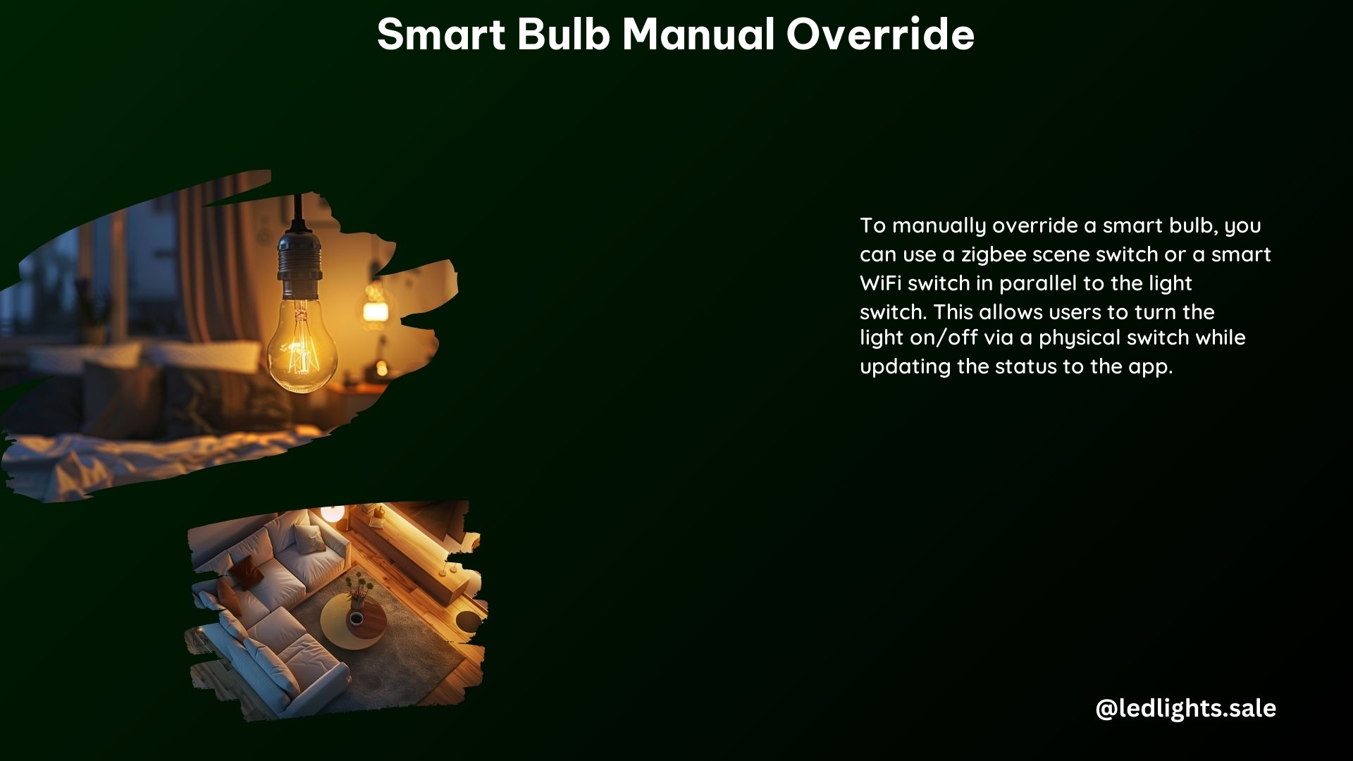 Smart Bulb Manual Override