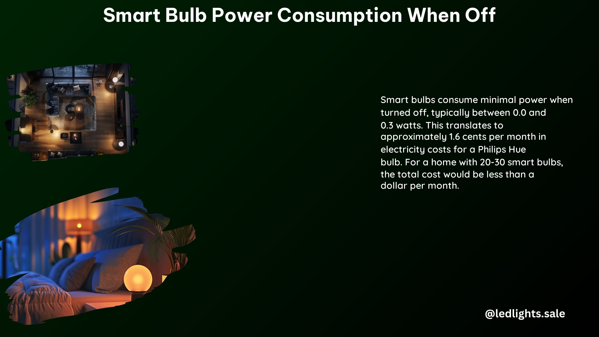 Smart Bulb Power Consumption When Off